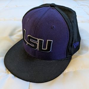 LSU fitted ball cap